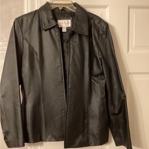Leather jacket